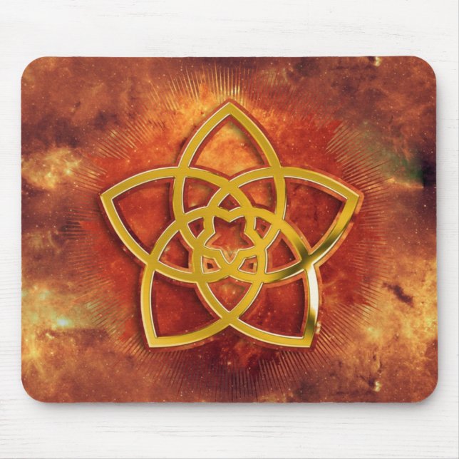 VENUS flower - postcard design Mouse Pad (Front)
