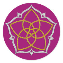 VENUS FLOWER / Venusblume Lotus GOLD SILVER