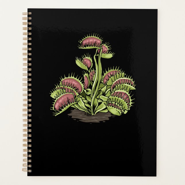 Venus Fly Trap Plant Carnivorous Plant Venus Fly Planner (Front)