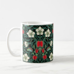 Venus Flytrap and Blue Butterfly Coffee Mug