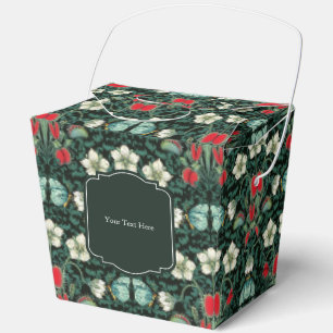 Venus Flytrap & Butterfly Gothic Custom Square Fav Favour Box