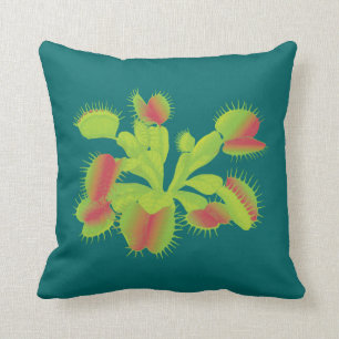 Venus Flytrap Carnivorous Plant Cushion