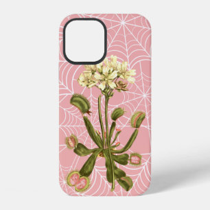venus flytrap floral spider web iPhone 12 case