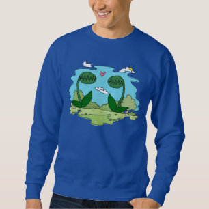 venus flytrap love sweatshirt