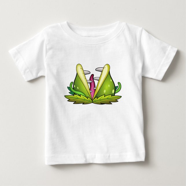 venus flytrap monster baby T-Shirt (Front)