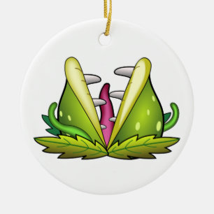 venus flytrap monster ceramic tree decoration