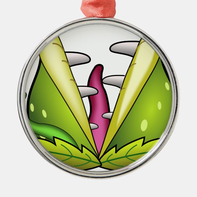 venus flytrap monster metal tree decoration (Front)