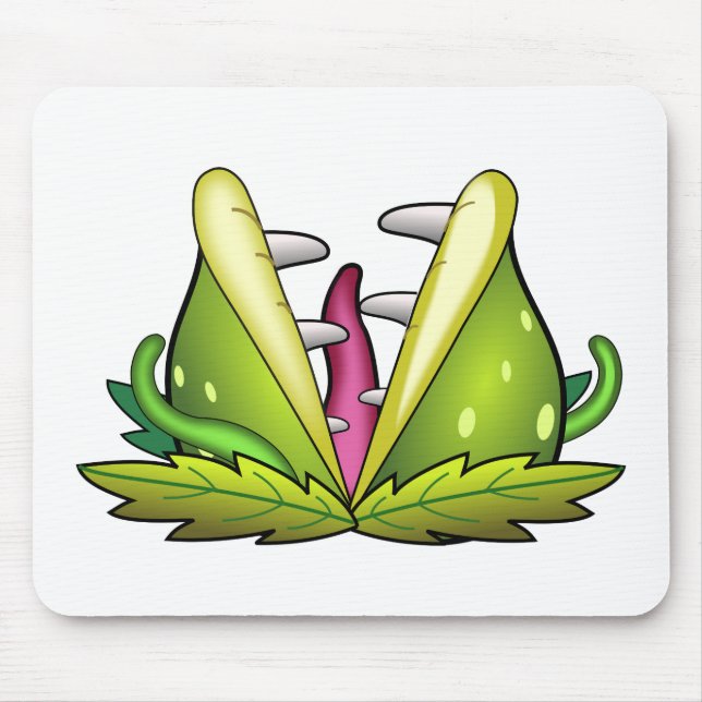 venus flytrap monster mouse pad (Front)