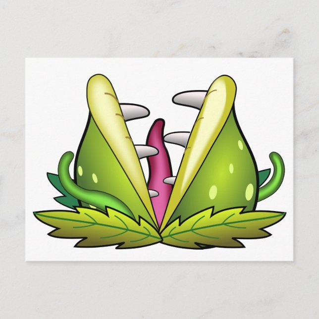 venus flytrap monster postcard (Front)