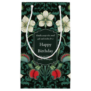Venus Flytrap Personalised Botanical Small Gift Bag