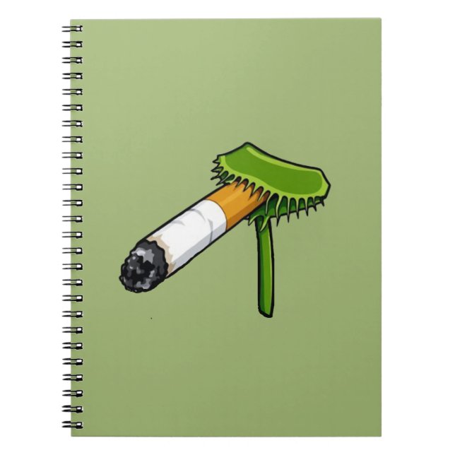 Venus Flytrap Plant With Cig Notebook (Front)
