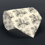 Venus Flytrap Vintage Botanical Tie<br><div class="desc">Show your passion for carnivorous plants with this attractive tie. The delicate black and white botanical drawing is of the carnivorous plant Venus Flytrap. This vintage floral art by artist Isaac Sprague is from The Genera of the Plants of the United States, published in 1849, author Asa Grey. You can...</div>