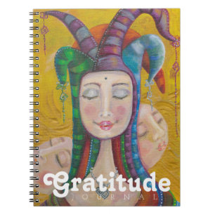 Venus Gratitude Journal Carnival Circus Girl