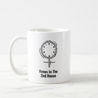 Venus in the 2nd House Astrology Self Worth Coffee Mug