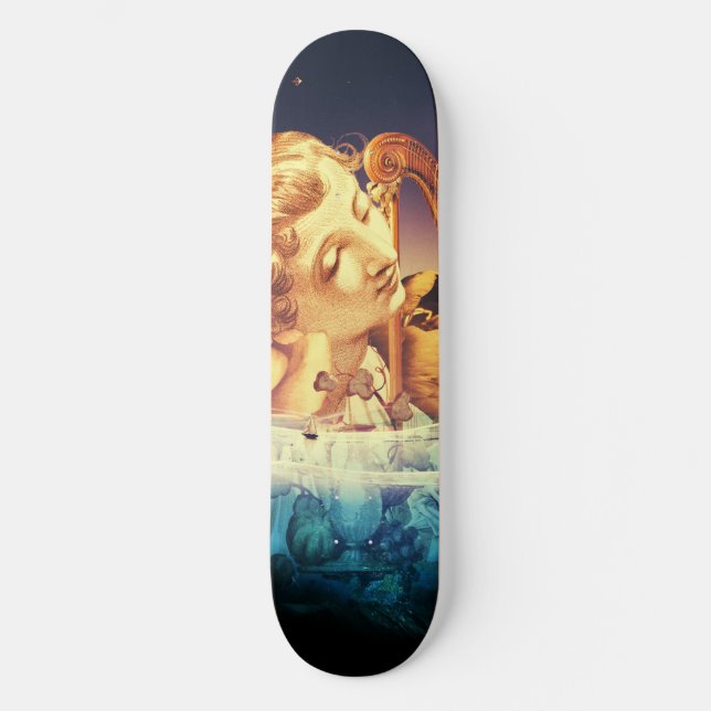 Venus in the Water.  Skateboard (Front)