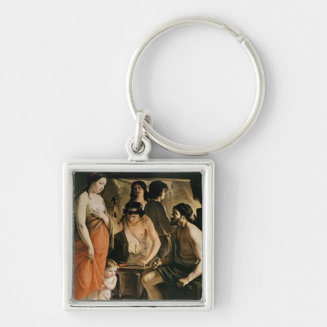 Venus in Vulcan's Forge, 1641 Key Ring (Front)