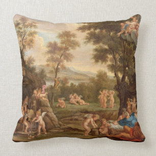 Venus in Vulcan's Forge, 18th century Cushion
