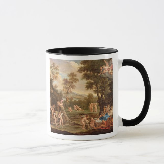 Venus in Vulcan's Forge, 18th century Mug (Right)