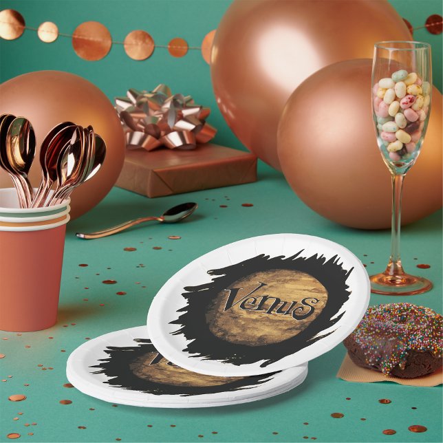 Venus Ink Drawing Paper Plate (Creator Uploaded)