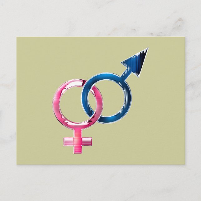 Venus & Mars Postcard (Front)