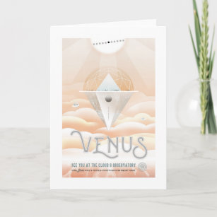Venus   NASA Visions of the Future Card