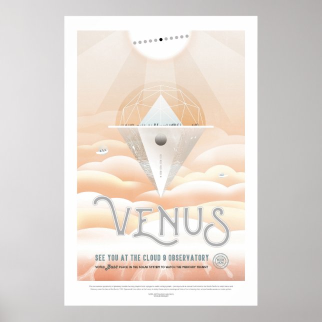 Venus | NASA Visions of the Future Poster (Front)