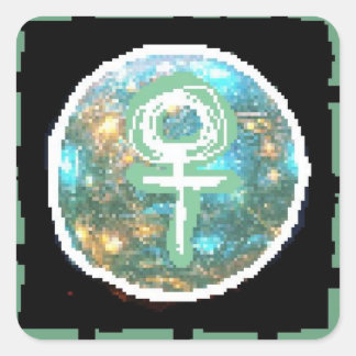 Venus Night Square Sticker