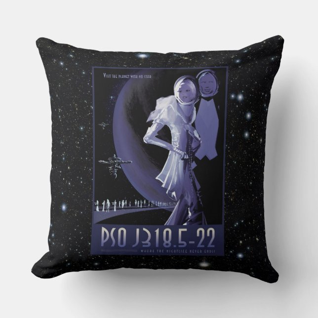 Venus Obsevatory for Mars transit space tourist Cushion (Front)