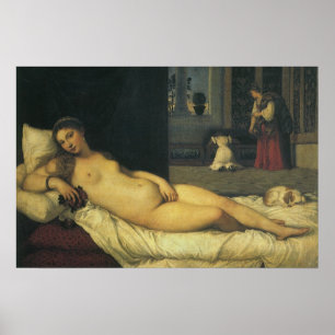 Venus of Urbino by Titian, Renaissance Art Poster