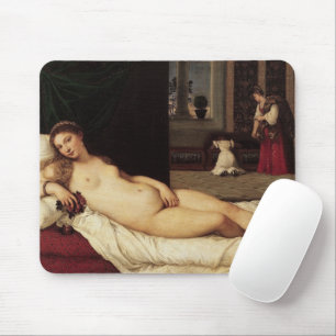 Venus of Urbino Titian 1538 Venice  Mouse Pad