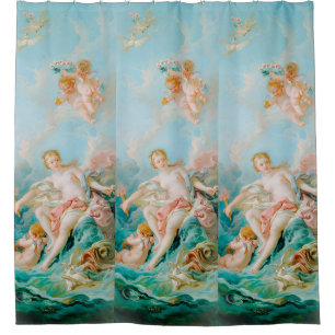 Venus on the Waves by François Boucher  Shower Curtain