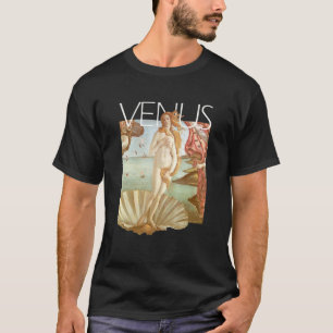 Venus Painting Love Goddess Italian Vintage Aesthe T-Shirt