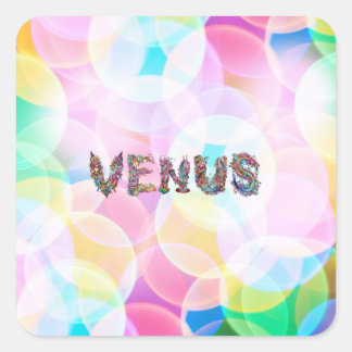 Venus Square Sticker