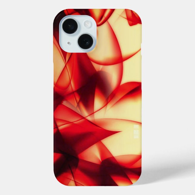 Venus Trap - Red Fire Abstract Case-Mate iPhone Case (Back)