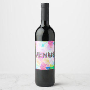 Venus Wine Label