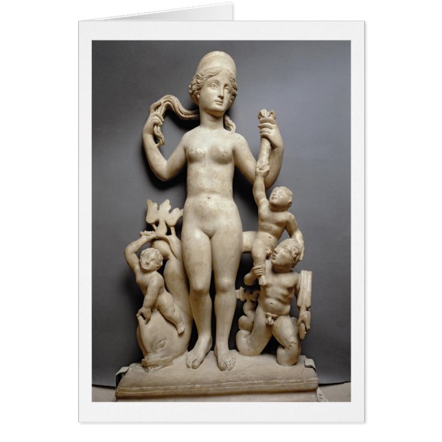 Venus with putti, a triton and a dolphin, Roman, 4 (Front)