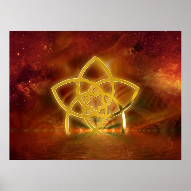 VENUSBLUME aufsteigend Poster (Front)