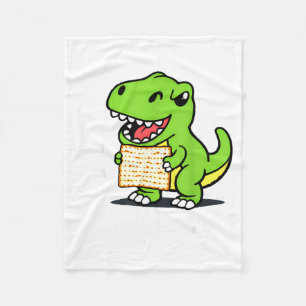 ver Maror Ma-Roar Dinosaur Funny Pesach Fleece Blanket
