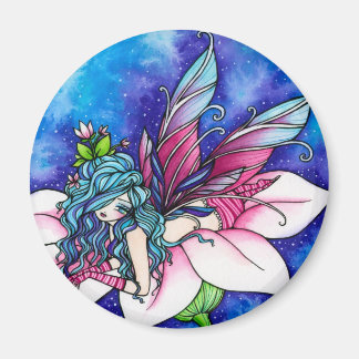 Vera Fairy Fantasy Flower Magnet