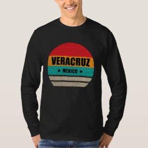 Veracruz Mexico  Proud Mexican  Veracruz Retro Vin T-Shirt