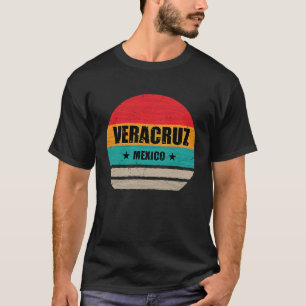 Veracruz Mexico  Proud Mexican  Veracruz Retro Vin T-Shirt