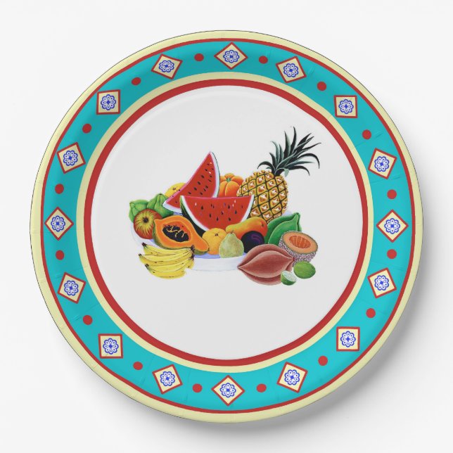 Veracruz Paper Plate (Front)