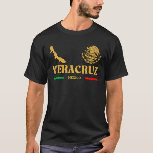 Veracruz with Mexican Emblem Veracruz T Shirt