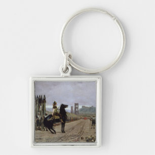 Vercingetorix before Caesar, 52 BC, 1886 Key Ring