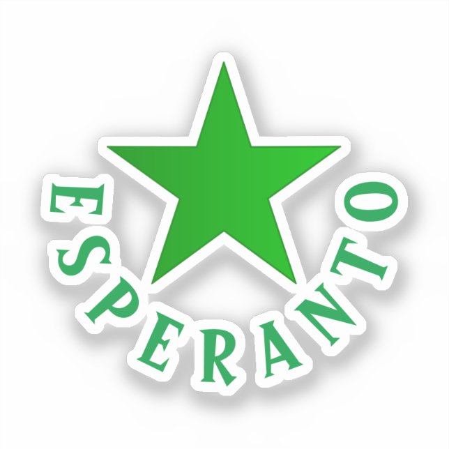 Verda Stelo (Esperanto Star) (Front)