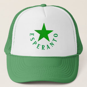 Verda Stelo (Esperanto Star) Trucker Hat