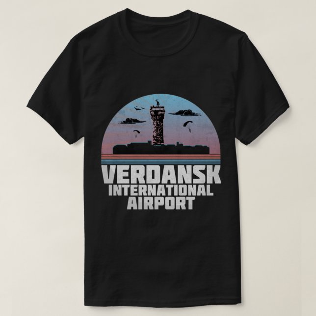 Verdansk International Airport   T-Shirt (Design Front)