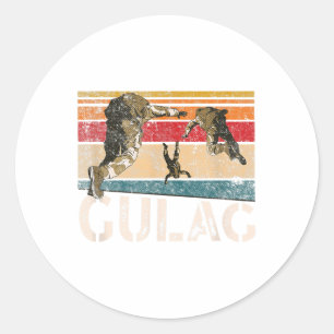 Verdansk Warzone Gulag Gaming Multiplayer Video Ga Classic Round Sticker