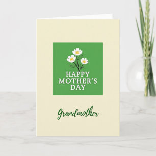 Verdant Grandmothers Day Card