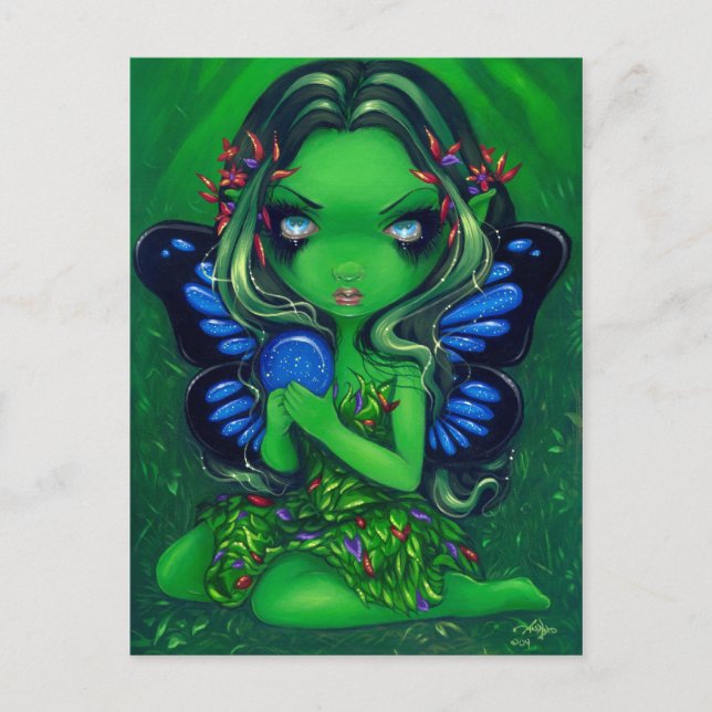 "Verdant Green" Postcard (Front)